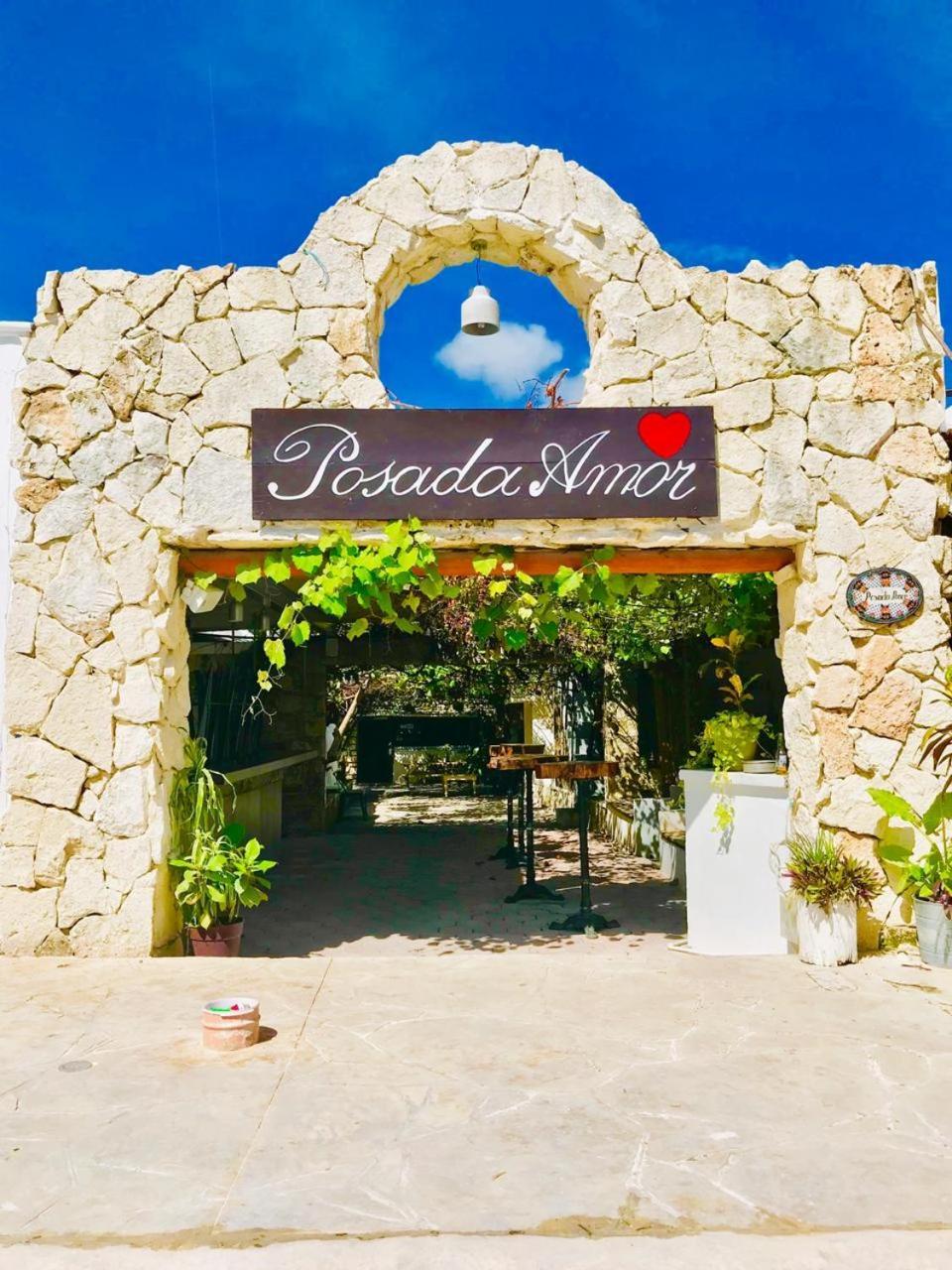 Posada Amor Hotel Boutique Puerto Morelos Exterior foto